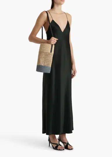 Khaite Taja Dress In Black | Thumbnail 2