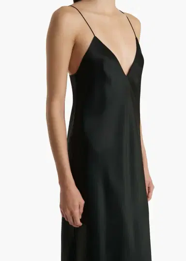 Khaite Taja Dress In Black | Thumbnail 5