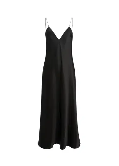 Khaite Taja Dress In Black | Thumbnail 1