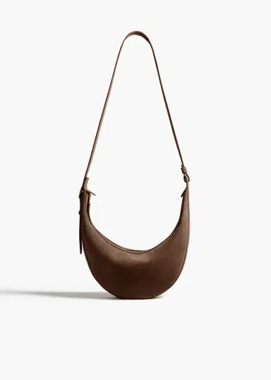 Khaite Small Augustina Crossbody Bag In Cedar Suede | Thumbnail 2
