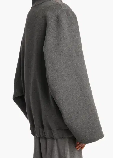 Khaite Garret Jacket In Grey Melange | Thumbnail 6