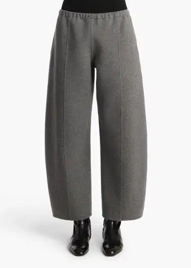 Khaite Clover Pant In Grey Melange | Thumbnail 3