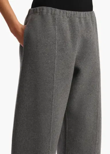 Khaite Clover Pant In Grey Melange | Thumbnail 5