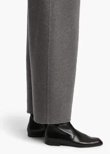 Khaite Clover Pant In Grey Melange | Thumbnail 6