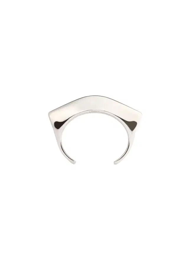 Khaite Lotus Cuff In Silver