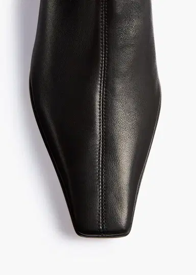 Khaite Arizona Over-The-Knee Stretch Boot In Black Nappa Leather | Thumbnail 4