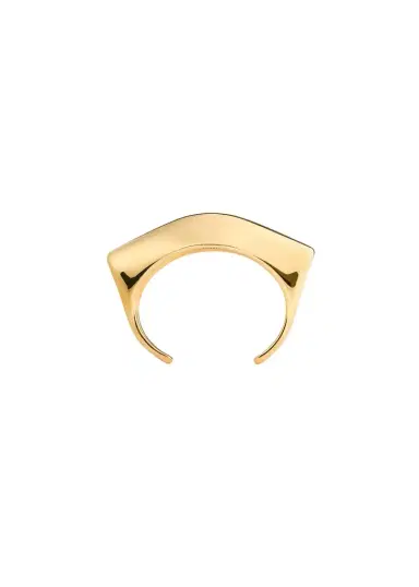Khaite Lotus Cuff In Gold | Thumbnail 1