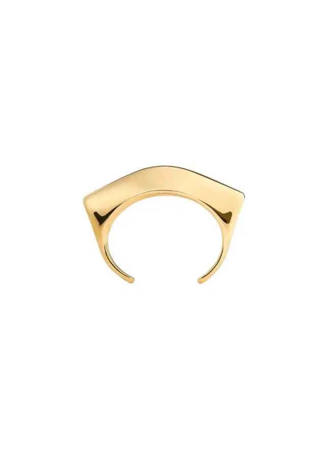 Khaite Lotus Cuff In Gold