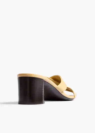 Khaite Liria Sandal In Butter Glazed Leather | Thumbnail 3