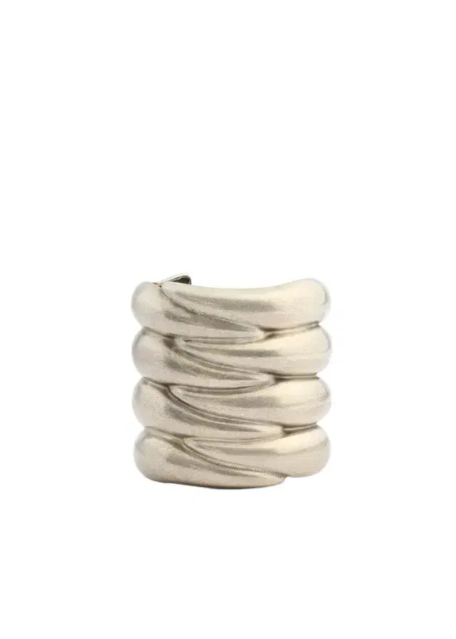 Khaite Cyclone Bracelet In Antique Silver