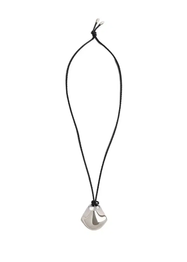 Khaite Medium Lotus Pendant In Silver