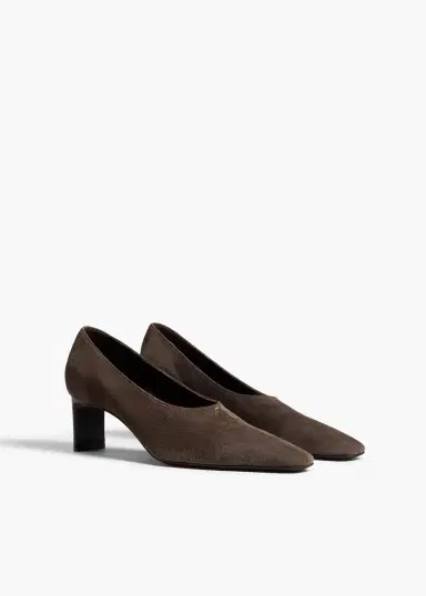 Khaite Cecilia Pump In Sable Suede | Thumbnail 2