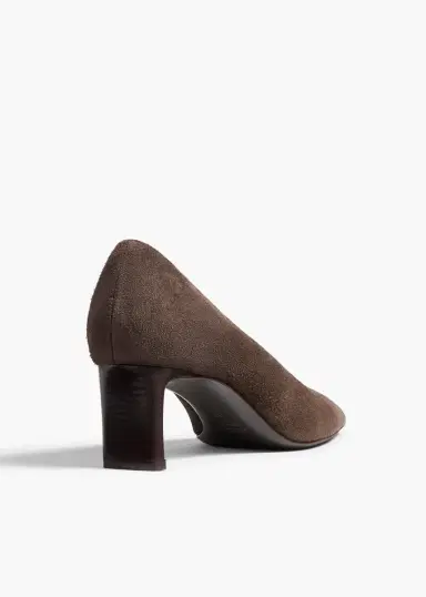 Khaite Cecilia Pump In Sable Suede | Thumbnail 4