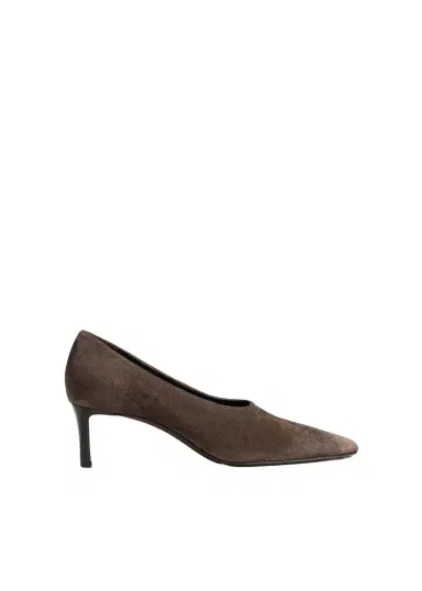 Khaite Cecilia Pump In Sable Suede | Thumbnail 1