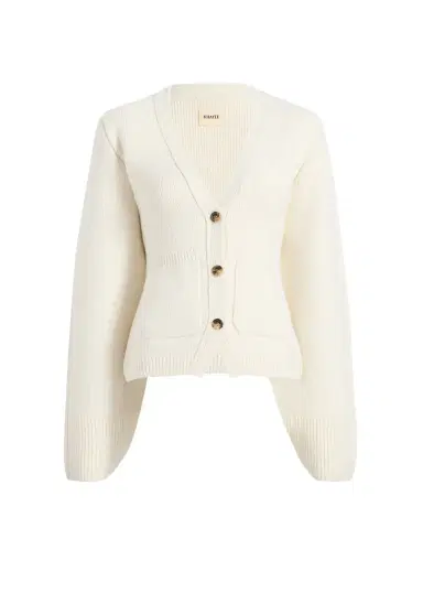 Khaite Scarlet Cardigan In Glaze | Thumbnail 1 Khaite Scarlet Cardigan In Glaze | Thumbnail 1