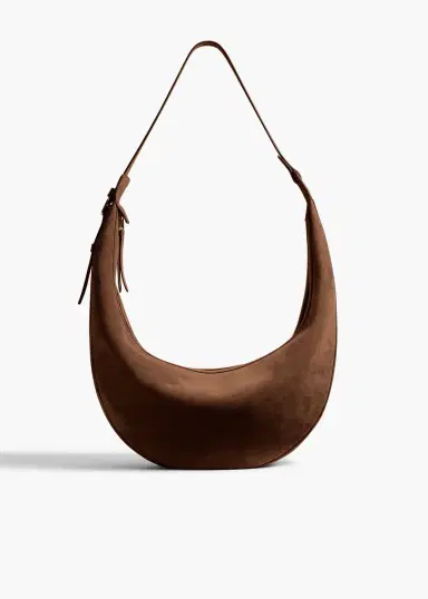 Khaite Augustina Hobo In Cedar Suede | Thumbnail 2