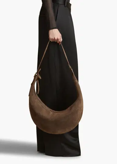 Khaite Augustina Hobo In Cedar Suede | Thumbnail 5