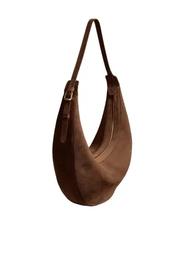 Khaite Augustina Hobo In Cedar Suede | Thumbnail 1