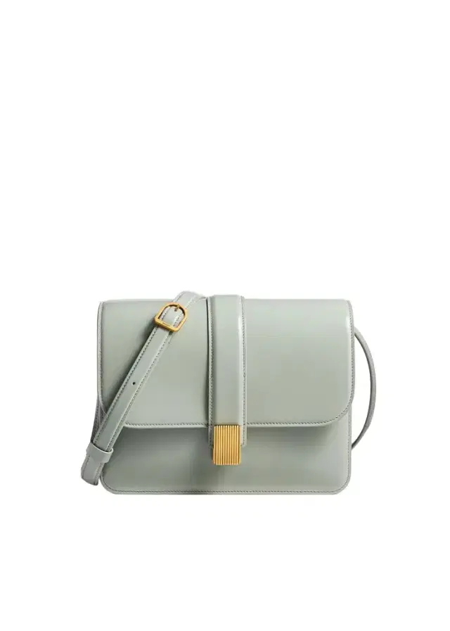 Blake Crossbody Bag In Eucalyptus Leather