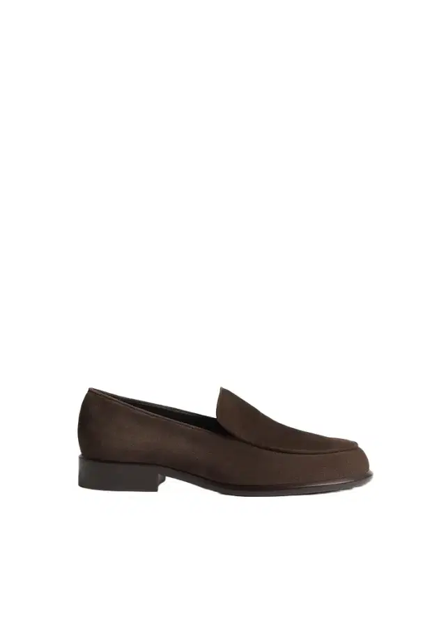 Khaite Miles Loafer In Ebano Suede