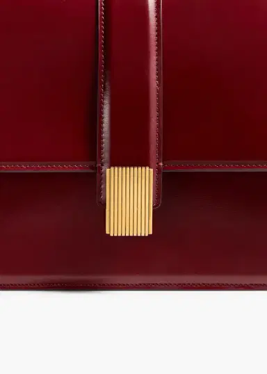 Khaite Blake Crossbody Bag In Oxblood Leather | Thumbnail 4 Khaite Blake Crossbody Bag In Oxblood Leather | Thumbnail 4