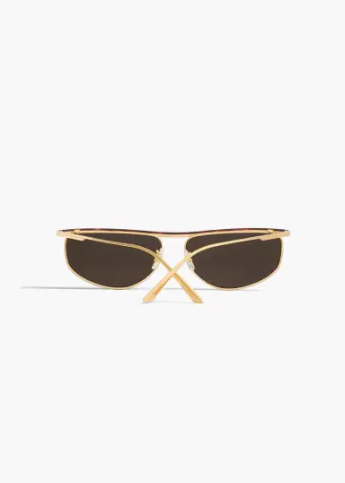 Khaite Khaite X Oliver Peoples 1986C In Gold And Green | Thumbnail 3 Khaite Khaite X Oliver Peoples 1986C In Gold And Green | Thumbnail 3