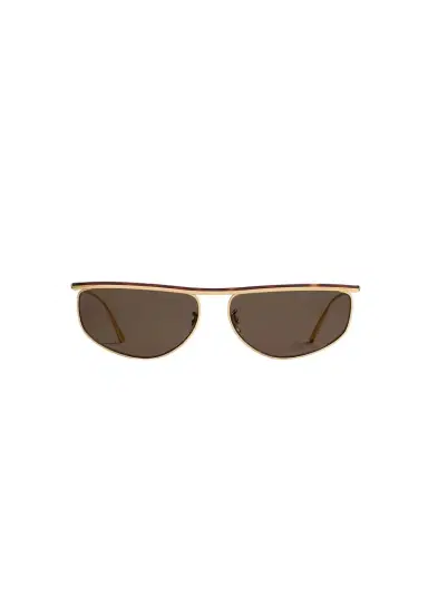 Khaite Khaite X Oliver Peoples 1986C In Gold And Green | Thumbnail 1 Khaite Khaite X Oliver Peoples 1986C In Gold And Green | Thumbnail 1