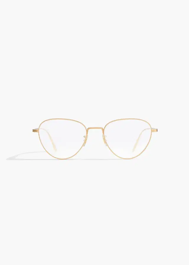 Khaite Khaite X Oliver Peoples 1991Rx In Gold