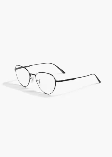 Khaite Khaite X Oliver Peoples 1991Rx In Matte Black | Thumbnail 2