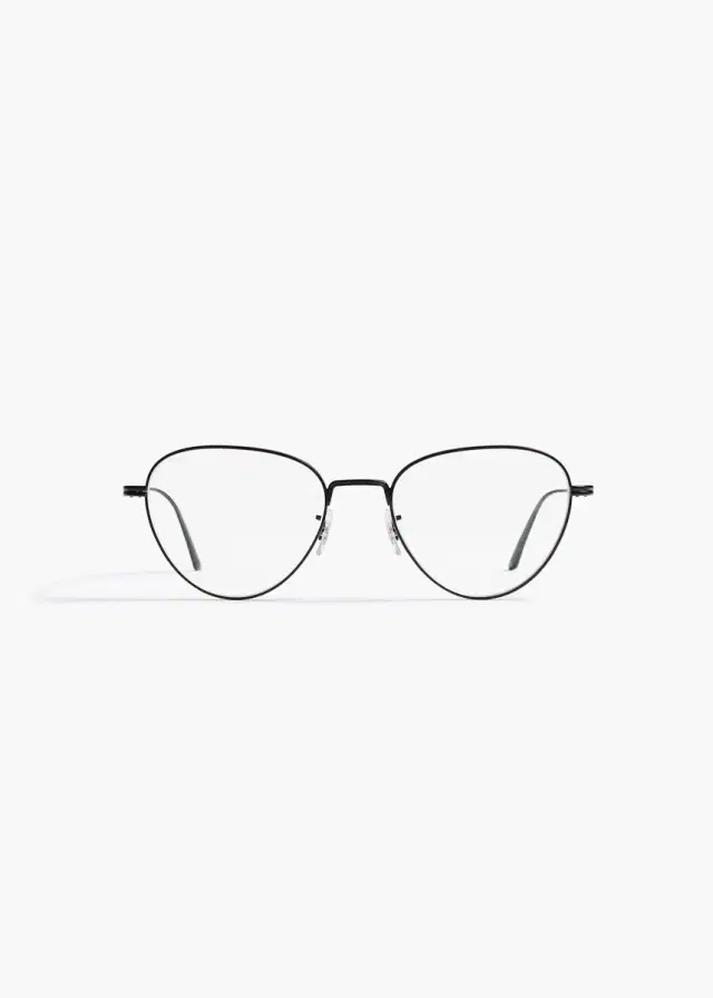 Khaite Khaite X Oliver Peoples 1991Rx In Matte Black