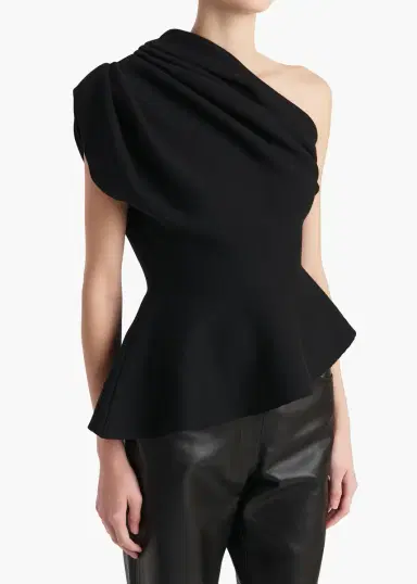 Khaite Aimee Top In Black | Thumbnail 5