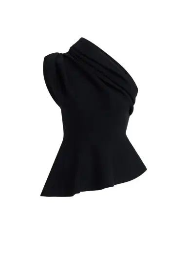 Khaite Aimee Top In Black | Thumbnail 1