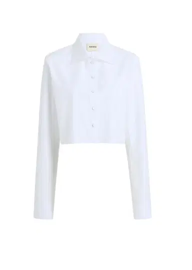 Khaite Jasen Top In Chalk | Thumbnail 1 Khaite Jasen Top In Chalk | Thumbnail 1