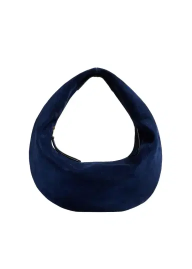 Khaite Medium Olivia Hobo In Midnight Suede | Thumbnail 1