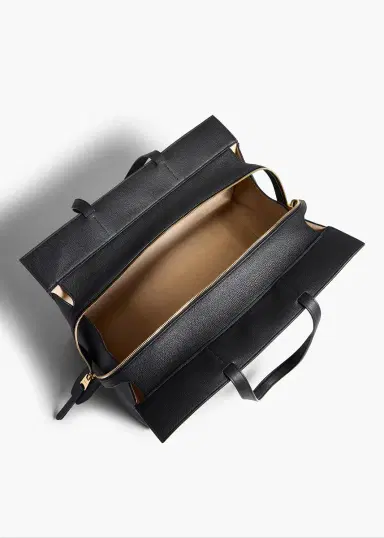 Khaite Crosby Bag In Black Pebbled Leather | Thumbnail 4 Khaite Crosby Bag In Black Pebbled Leather | Thumbnail 4