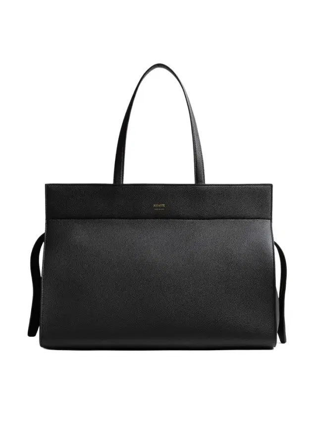 Khaite Crosby Bag In Black Pebbled Leather