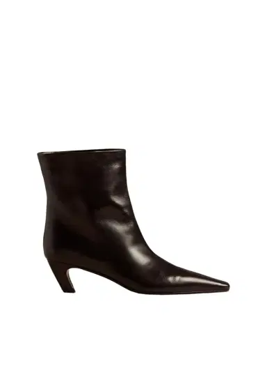 Khaite Arizona Boot In Black Leather | Thumbnail 1
