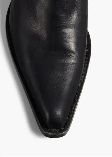 Khaite Clive Boot In Black Leather | Thumbnail 4