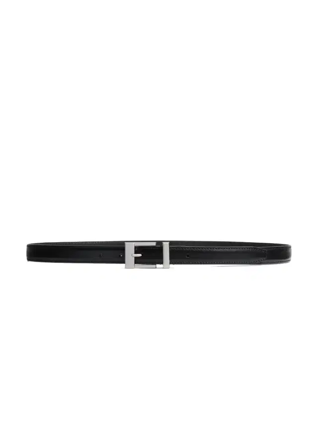 Khaite Manhattan Belt In Black Leather With Silver
