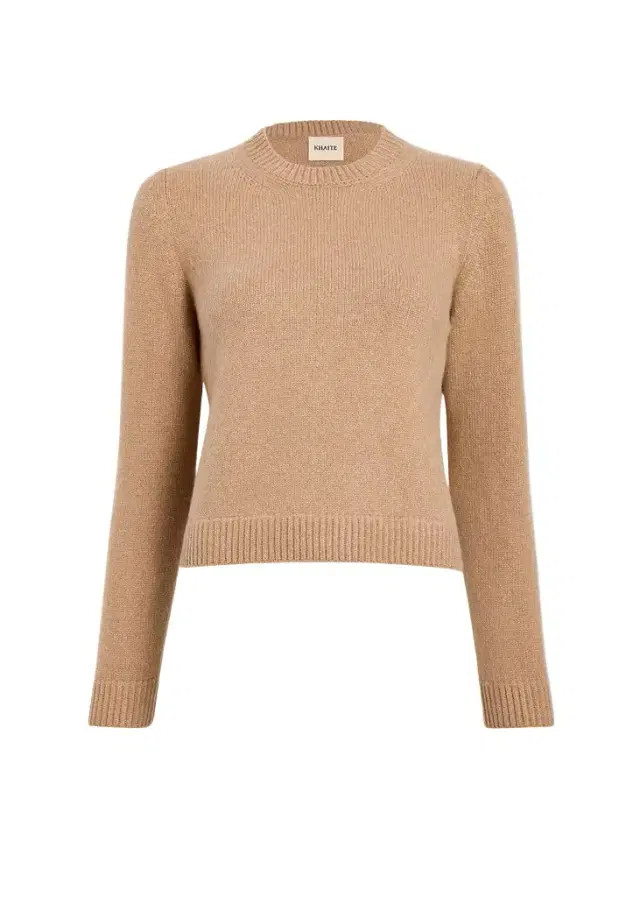 Khaite Leta Sweater In Biscotti