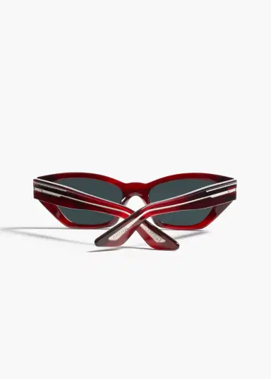 Khaite Khaite X Oliver Peoples 1961C In Bordeaux Bark And Grey | Thumbnail 3 Khaite Khaite X Oliver Peoples 1961C In Bordeaux Bark And Grey | Thumbnail 3