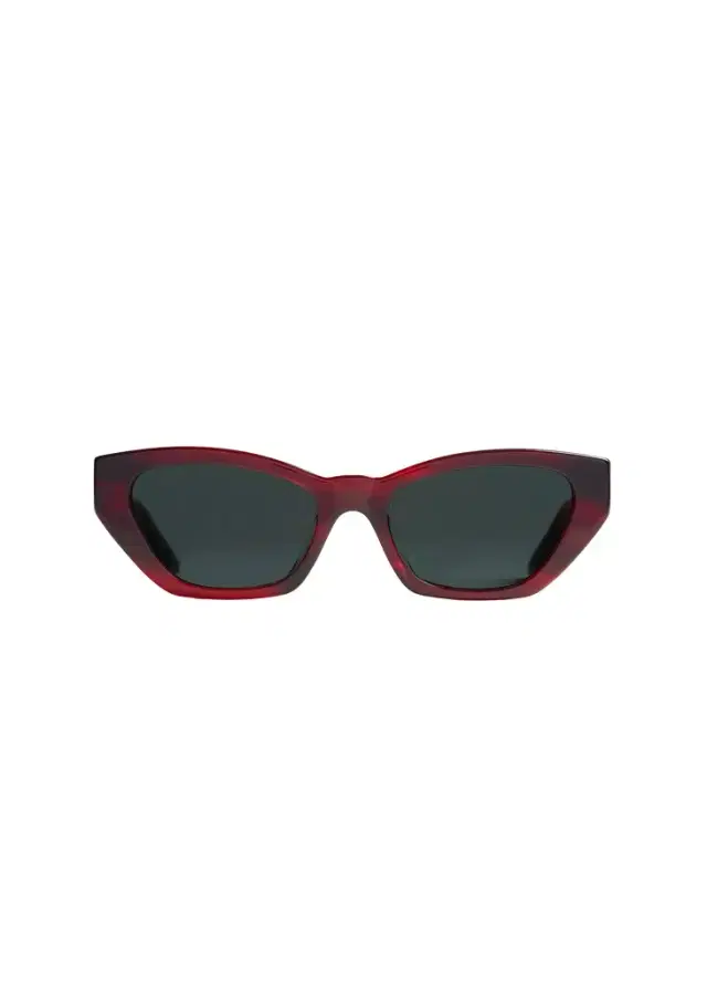 Khaite Khaite X Oliver Peoples 1961C In Bordeaux Bark And Grey