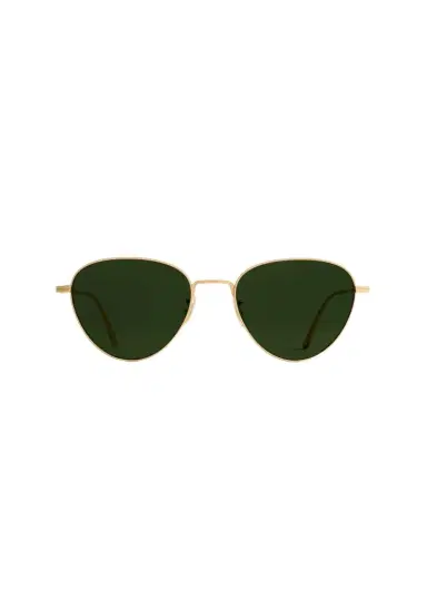 Khaite Khaite X Oliver Peoples 1991C In Gold And Green | Thumbnail 1 Khaite Khaite X Oliver Peoples 1991C In Gold And Green | Thumbnail 1