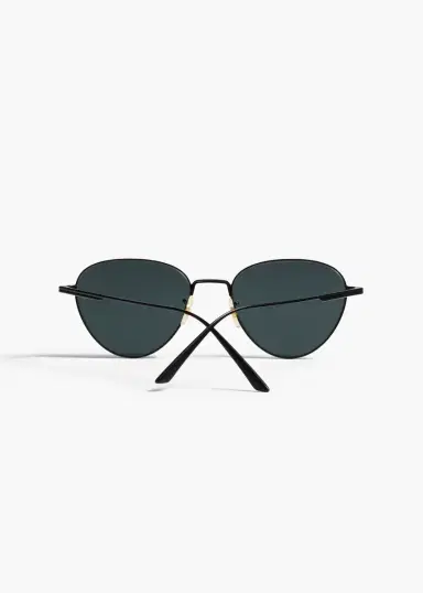 Khaite Khaite X Oliver Peoples 1991C In Matte Black And Grey | Thumbnail 3