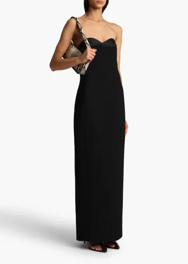 Khaite Yael Dress In Black | Thumbnail 2