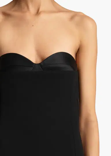 Khaite Yael Dress In Black | Thumbnail 6