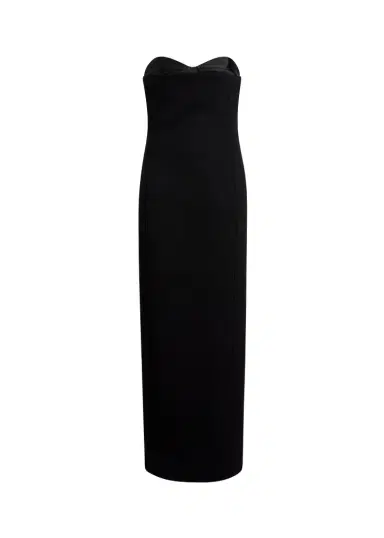 Khaite Yael Dress In Black | Thumbnail 1