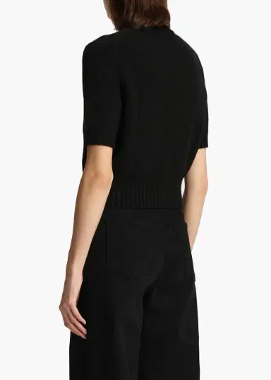 Khaite Nora Cardigan In Black | Thumbnail 4