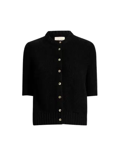 Khaite Nora Cardigan In Black | Thumbnail 1