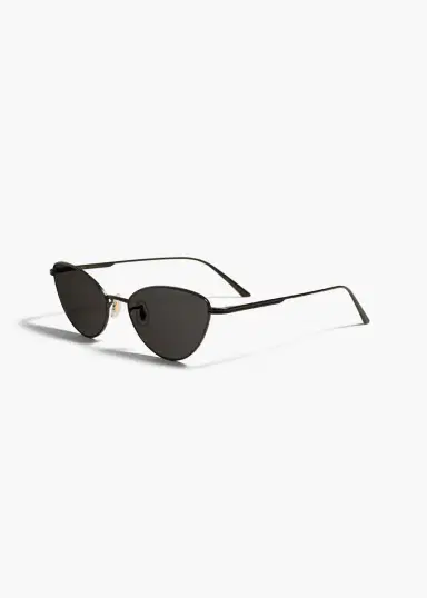 Khaite Khaite X Oliver Peoples 1998C In Matte Black And Grey | Thumbnail 2